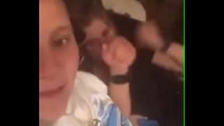 2 chubby lesbians having fun on periscope